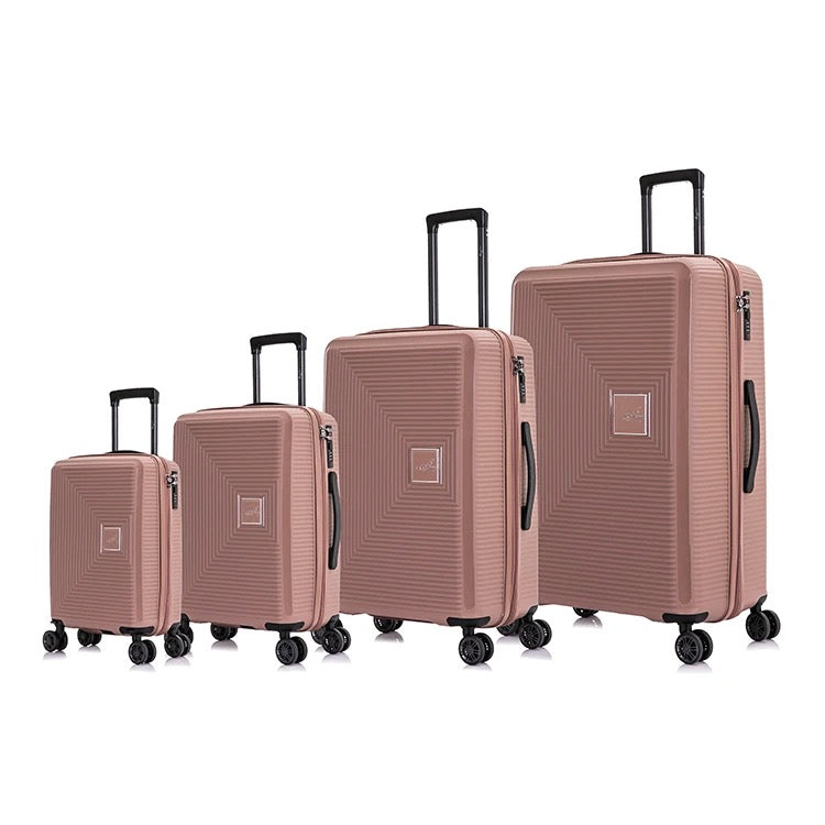 Set 4 trolley rigidi in ABS + omaggio bilancia pesa valigie | Maxistore™