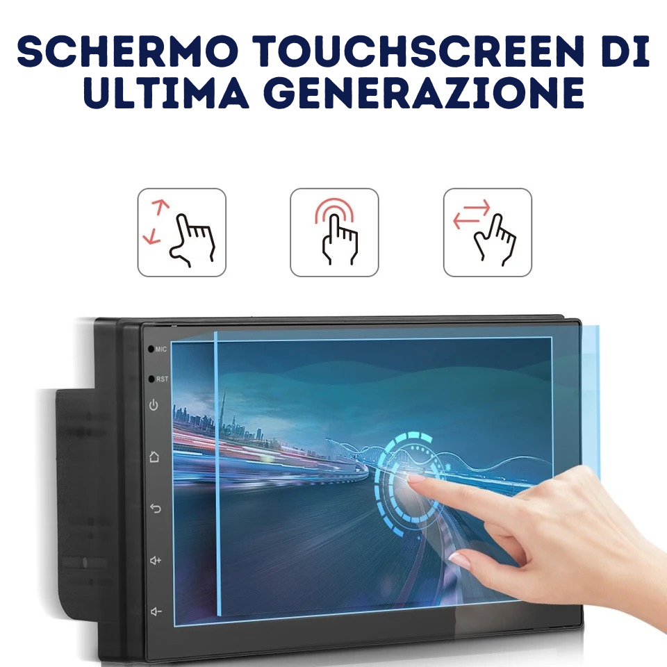 Autoradio carplay Android/Apple 2 din 10 pollici |Maxistore™