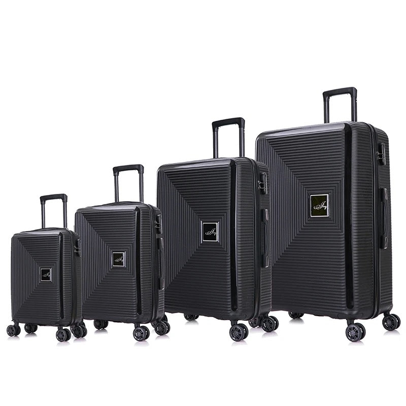 Set 4 trolley rigidi in ABS + omaggio bilancia pesa valigie | Maxistore™