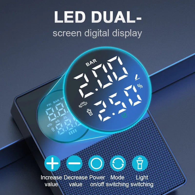 Kit multifunzione veicoli - Avviatore motore + Compressore d'aria | Maxistore™