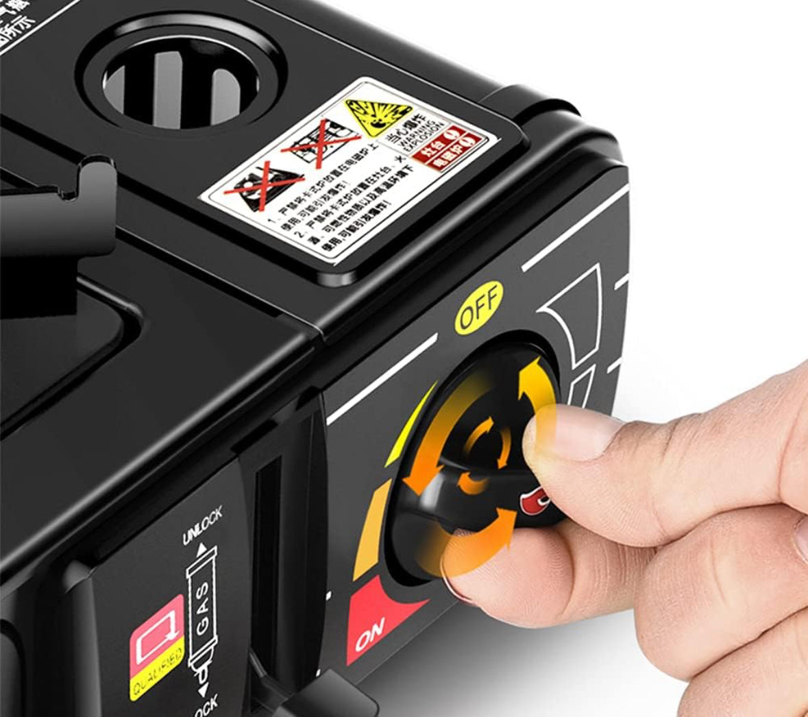 Fornello a gas da campeggio con valigetta | Maxistore™