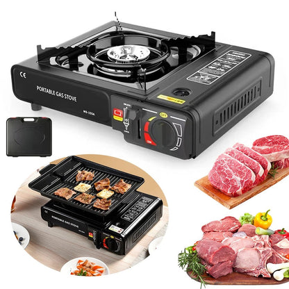 Fornello a gas da campeggio con valigetta | Maxistore™