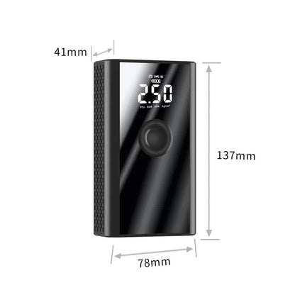 Mini compressore d'aria portatile con sensore di pressione LED 2000mAh | Maxistore™