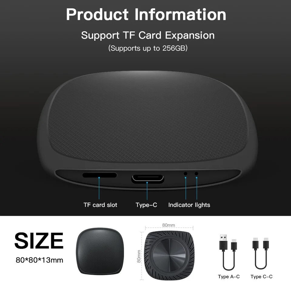 AI Box carplay & android auto carlink supporto wirless | Maxistore™