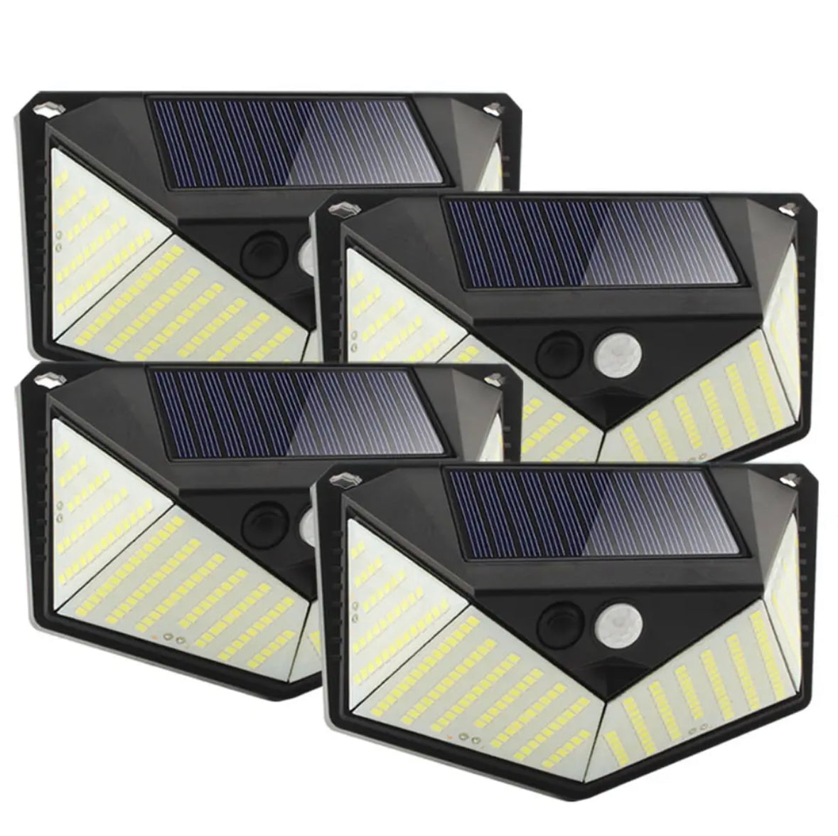 Set 4 faretti da esterno ad energia solare | Maxistore™