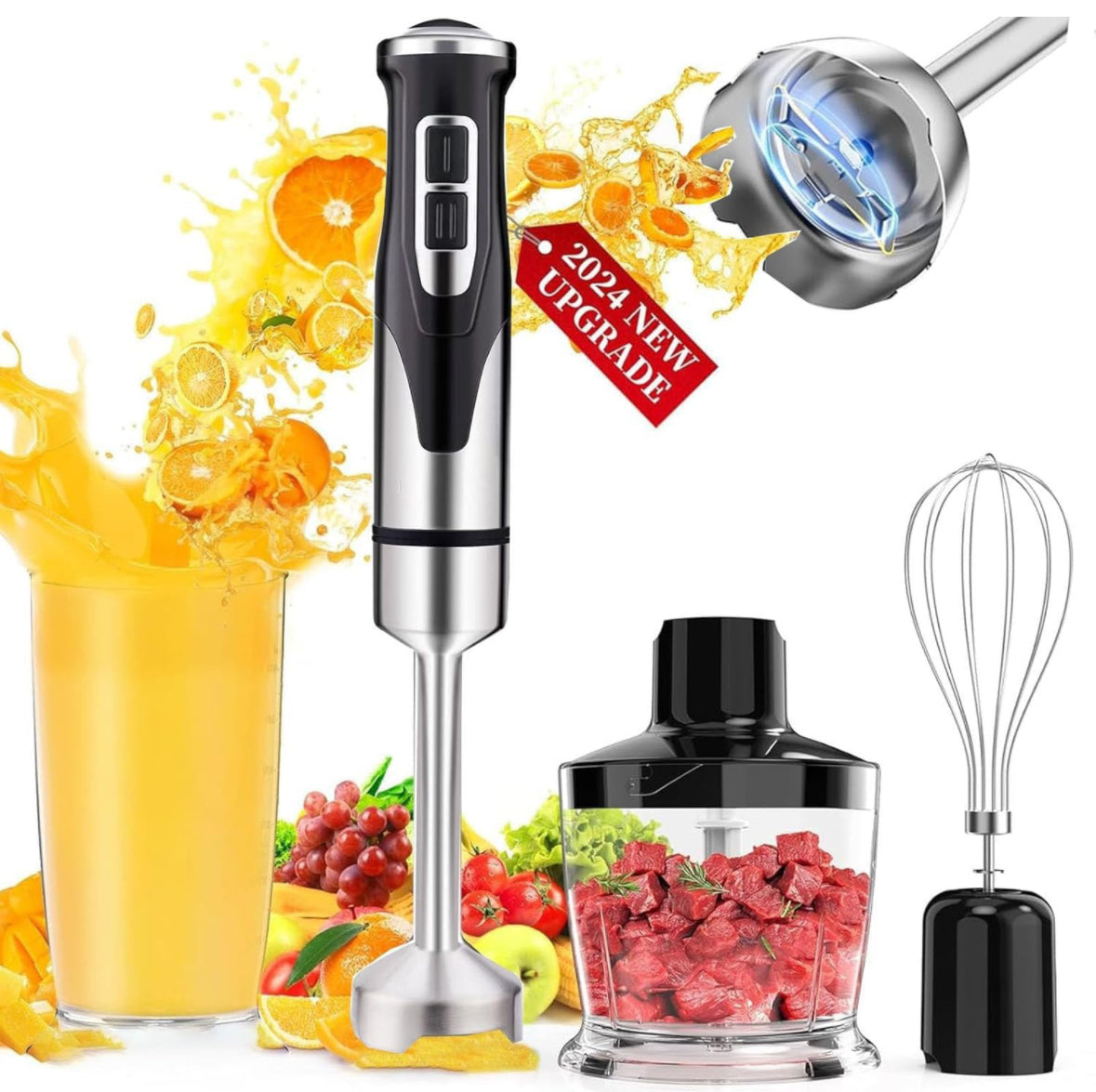 Frullatore ad immersione MultiFunzione 4 in 1 | Maxistore™