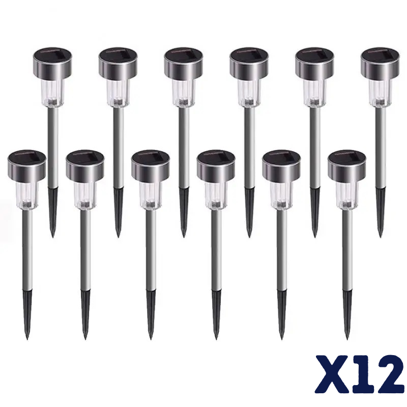 Luci da terra per esterni con pannello solare | Maxistore™