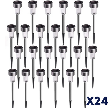 Luci da terra per esterni con pannello solare | Maxistore™