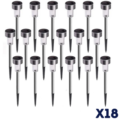 Luci da terra per esterni con pannello solare | Maxistore™